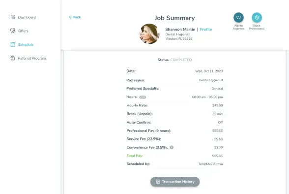 Candidates Screenshot
