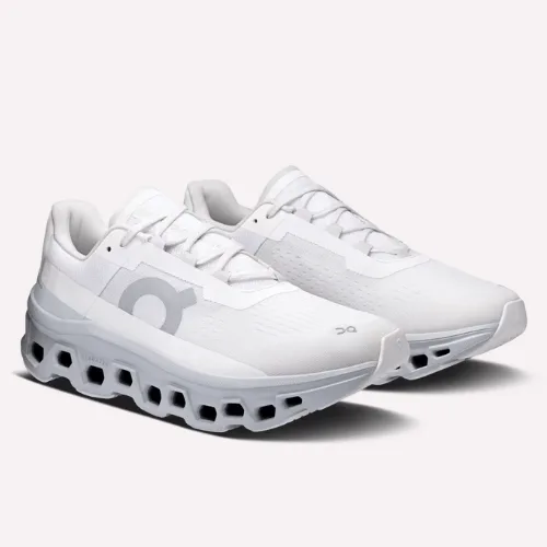 On Cloudmonster sneakers for dental hygienists and assistants